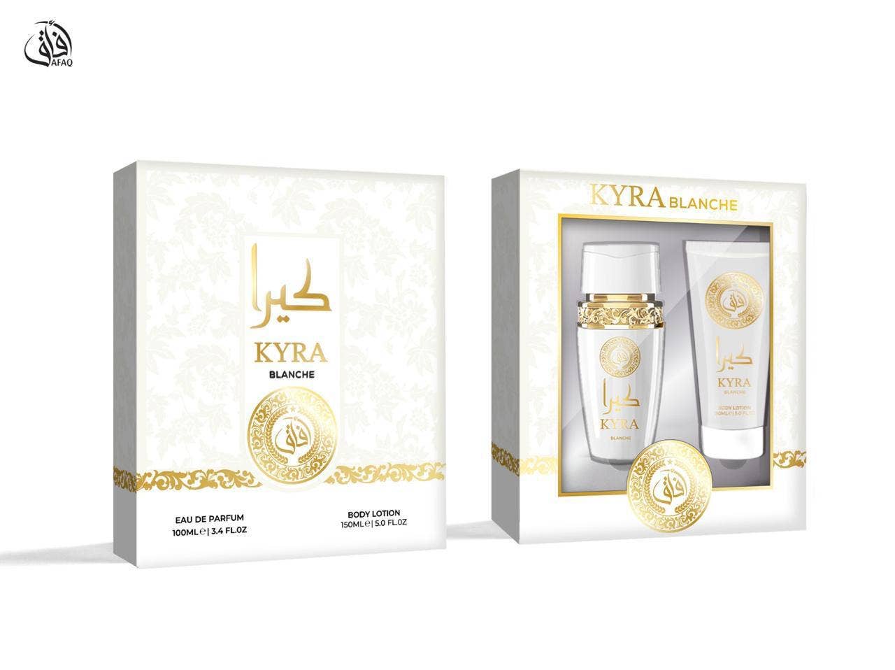 SET PROFUMO 100ML E CREMA CORPO 150ML KYRA BLANCHE