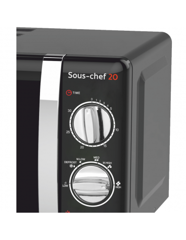 Microonde HAEGER SOUS-CHEF - 20L - Nero