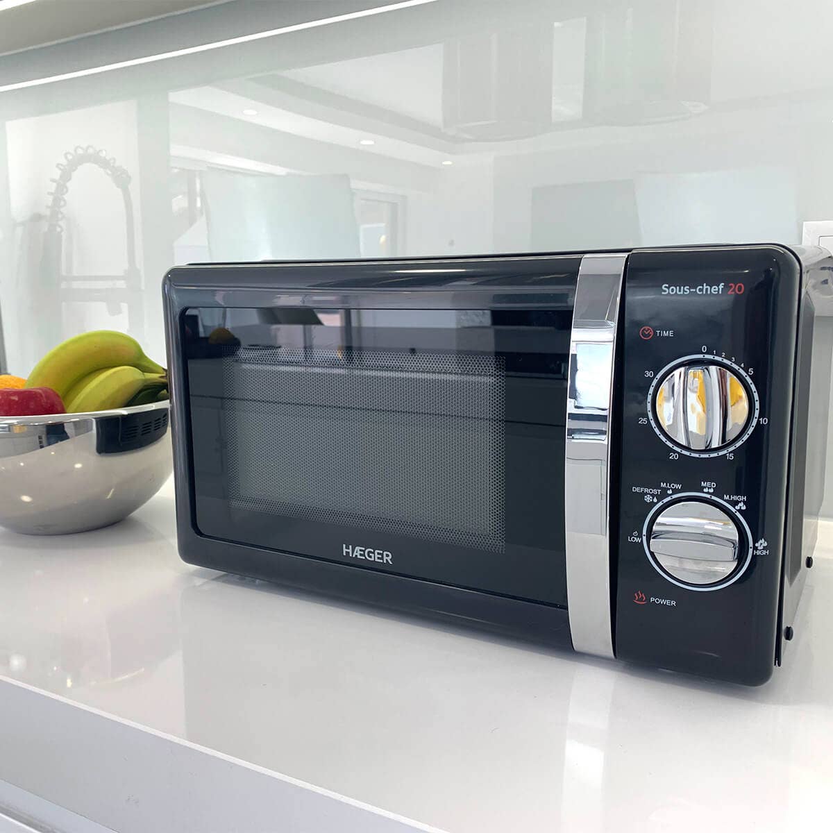 Microonde HAEGER SOUS-CHEF - 20L - Nero